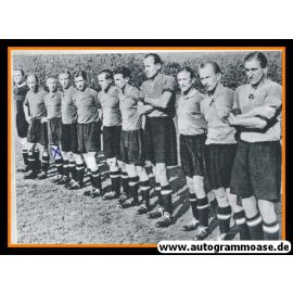 Mannschaftsfoto Fussball | 1. FC Nürnberg | 1948 + 2 AG (Bergner, Schober)