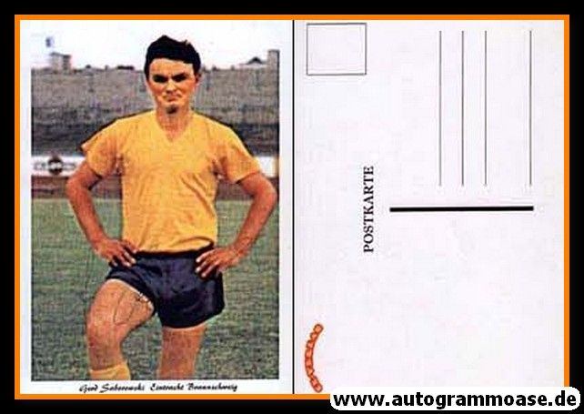 Autogramm Fussball | Eintracht Braunschweig | 1960er Retro | Gerd SABOROWSKI (CL)