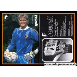 Autogrammkarte Fussball | 1980er Reusch | Jean-Marie PFAFF (Belgien)
