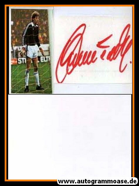 Autograph Fussball | Harald SCHUMACHER 