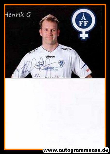Autogramm Fussball | Atvidabergs FF | 2000er | Henrik GUSTAVSSON