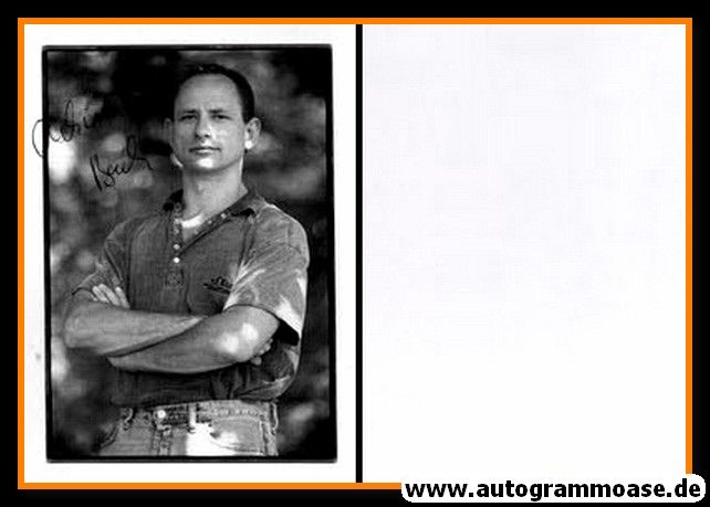 Autogramm Schauspieler | Achim BUCH | 1990er Foto (Portrait SW)