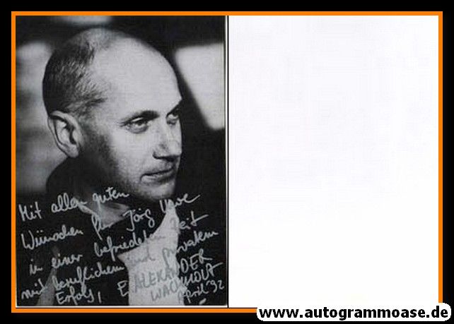 Autogramm Schauspieler | Dieter Rita SCHOLL | 1990er Foto (Portrait SW) 2
