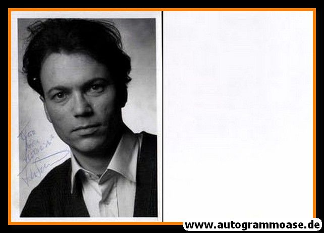Autogramm Schauspieler | Falk SCHWEIKHARDT | 1990er Foto (Portrait SW)