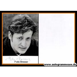 Autogramm Schauspieler | Felix BRESSER | 1990er Foto (Portrait SW)