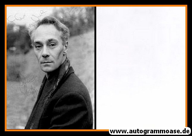 Autogramm Schauspieler | Johannes A. RAPP | 1990er Foto (Portrait SW)