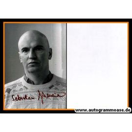 Autogramm Schauspieler | Sebastian BISSMEIER | 1990er Foto (Portrait SW)
