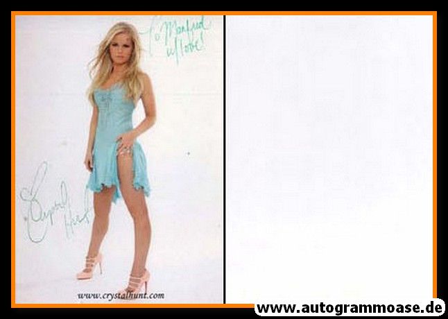 Autogramm Film (USA) | Crystal HUNT | 2000er (Portrait Color)
