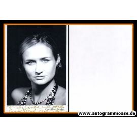 Autogramm Schauspieler | Caroline BRUHN | 2000er (Portrait SW)