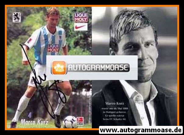 Autogramm Fussball | TSV 1860 München | 2003 | Marco KURZ