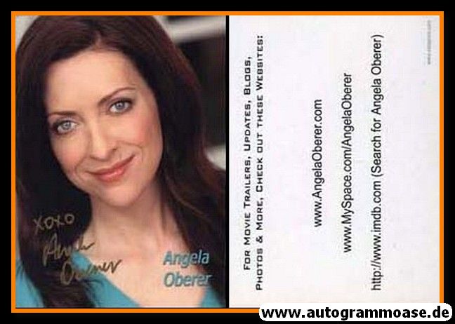 Autogramm Film (USA) | Angela OBERER | 2010er (Portrait Color)