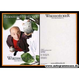 Autogramm Comedy | Bernhard HOECKER | 2012 "Wikihoecker"