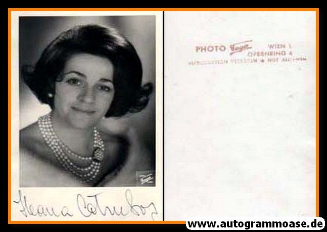Autogramm Klassik (ROU) | Ileana COTRUBAS | 1970er (Portrait SW)