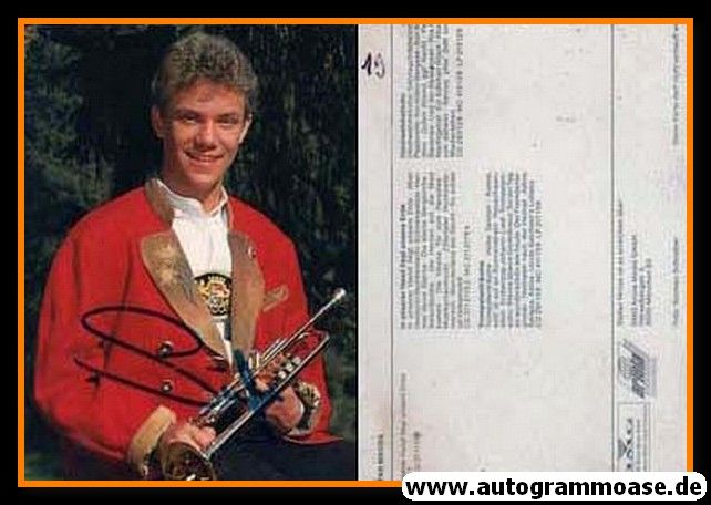 Autogramm Volksmusik | Stefan MROSS | 1992 "In Unserer Hand" (Portrait Color BMG) _