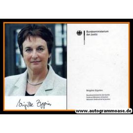 Autogramm Politik | SPD | Brigitte ZYPRIES | 2000er (Portrait Color) 2