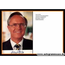 Autogramm Politik | SPD | Hans EICHEL | 1990er (Portrait Color) 2
