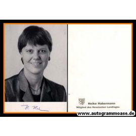 Autogramm Politik | SPD | Heike HABERMANN | 2000er (Portrait SW)