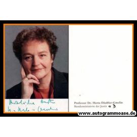 Autogramm Politik | SPD | Herta DÄUBLER-GMELIN | 1990er (Portrait Color) 2