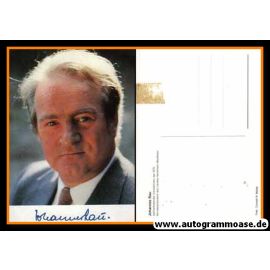 Autogramm Politik | SPD | Johannes RAU | 1990er Druck (Portrait Color)