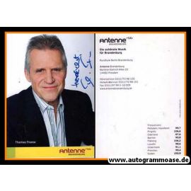 Autogramm Radio | RBB | Thomas FROESE | 2000er (Portrait Color)