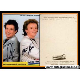 Autogramme Radio | RBB | Ekki GÖPELT + Michael NIEKAMMER | 2000er (Portrait Color) 2