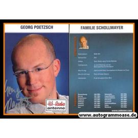 Autogramm Radio | Antenne Niedersachsen | Georg POETZSCH | 2000er "Familie Schollmayer"