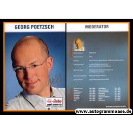 Autogramm Radio | Antenne Niedersachsen | Georg POETZSCH | 2000er (Portrait Color)