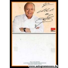Autogramm Koch | Alfons SCHUHBECK | 2000er (Portrait Color) ZS 3