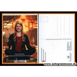 Autogramm Weinprinzessin | Celine FELDMANN | 2019 (Rheinhessen)