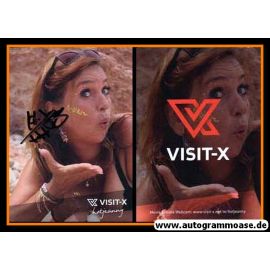 Autogramm Erotik | HOT JEANNY | 2010er (Portrait Color) Visit-X