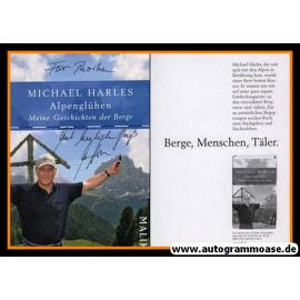 Autogramm Literatur | Michael HARLES | 2008 "Alpenglühen"