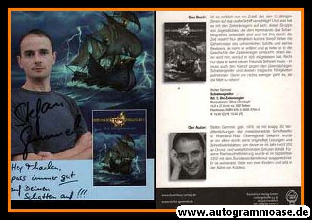 Autogramm Literatur | Stefan GEMMEL | 2011 "Schattengreifer"