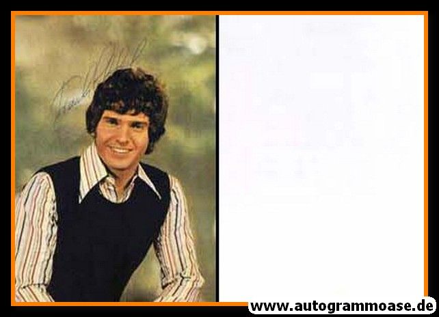 Autogramm Schlager | Frank SCHÖBEL | 1970er (Portrait Color)