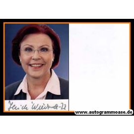 Autogramm Politik | SPD | Heidemarie WIECZOREK-ZEUL | 2000er Foto (Portrait Color) 2