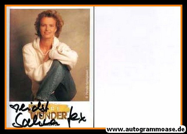 Autogramm TV | SAT1 | Sabrina FOX | 1991 "Wahre Wunder" (Portrait Color) Springsteen