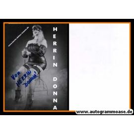 Autogramm Erotik | HERRIN DONNA | 2010er (Portrait SW)