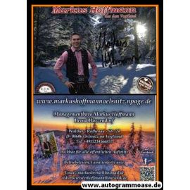 Autogramm Volksmusik | Markus HOFFMANN | 2010er (Portrait Color) 