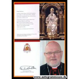 Autogramm Religion | Reinhard Kardinal MARX | 2010er (Bischof München)