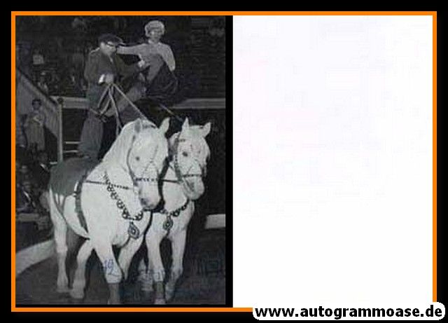 Autogramm Zirkus | THE SVENSSONS | 1970er (Portrait SW)