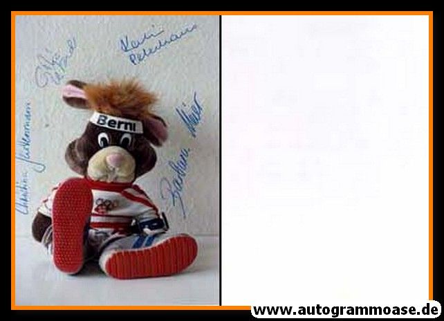 Autogramme Curling | TEAM SCHWEIZ Damen | 1988 Foto (Olympia)