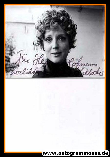 Autogramm Schauspieler | Liane HIELSCHER | 1970er (Portrait SW)