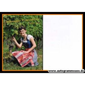 Autogramm Weinprinzessin | Tina ROST | 2012 (Höhnstedt)