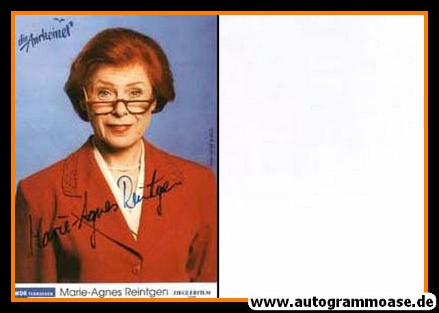 Autogramm TV | WDR | Marie-Agnes REINTGEN | 2000er "Die Anrheiner"