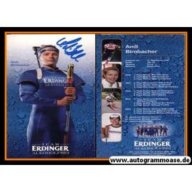Autogramm Biathlon | Andreas BIRNBACHER | 2008 (Erdinger XL)