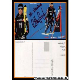 Autogramm Ski Alpin | Catherine BORGHI | 2001 (Collage XL)