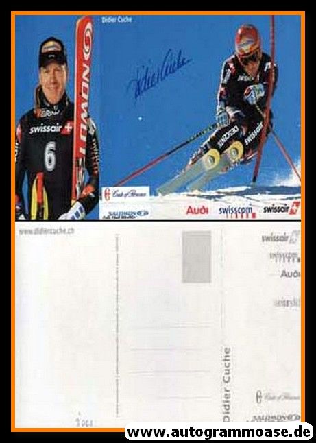 Autogramm Ski Alpin | Didier CUCHE | 2001 (Collage XL)