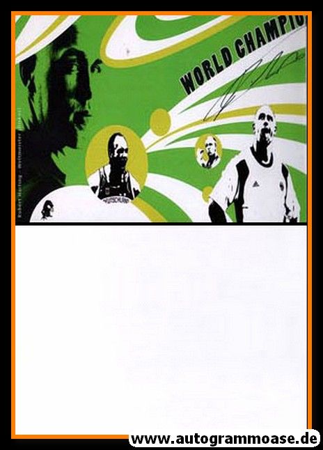 Autogramm Diskuswurf | Robert HARTING | 2000er (Weltmeister Collage XL)