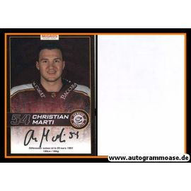 Autogramm Eishockey | Geneve-Servette HC | 2013 | Christian MARTI