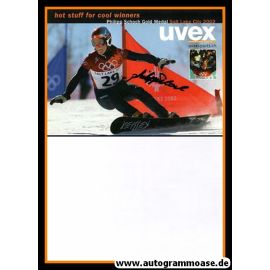 Autogramm Snowboard | Philipp SCHOCH | 2002 (Collage XL Uvex) OS-Gold