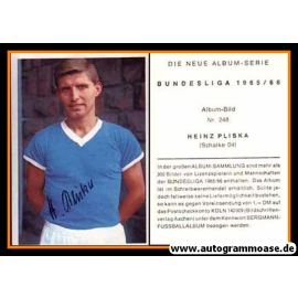 Autogramm Fussball | FC Schalke 04 | 1965 | Heinz PLISKA (Bergmann 248)